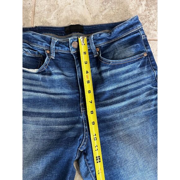 Buckle Women's Dark Blue Straight Leg Jeans - Picture 11 of 13